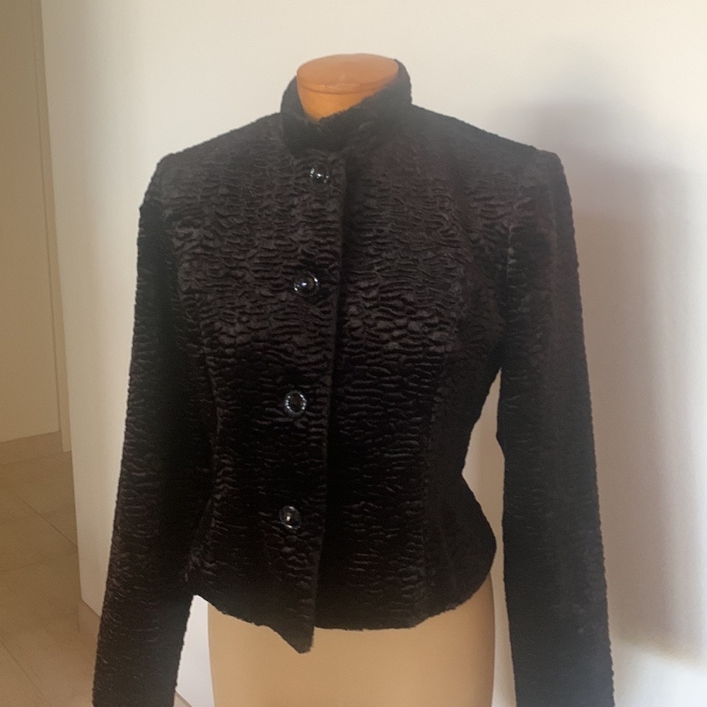 George Simonton curly jacket